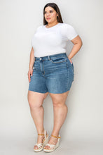 Load image into Gallery viewer, JUDY BLUE Samantha High Waist Slim Denim Shorts