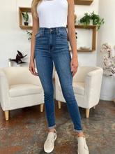 Load image into Gallery viewer, JUDY BLUE Cuffed Hem Low Waist Skinny Jeans