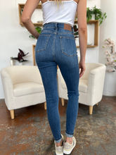 Load image into Gallery viewer, JUDY BLUE Cuffed Hem Low Waist Skinny Jeans