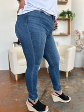 Load image into Gallery viewer, JUDY BLUE Cuffed Hem Low Waist Skinny Jeans