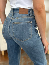 Load image into Gallery viewer, JUDY BLUE Cuffed Hem Low Waist Slim Jeans