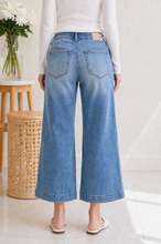 Load image into Gallery viewer, JUDY BLUE Bandana Babe Wide Leg Jeans