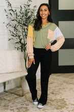 Load image into Gallery viewer, Jungle Trails Colorblock Top