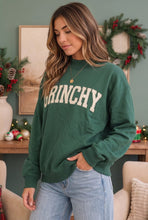 Load image into Gallery viewer, Grinchy Vibes Only Oversized Holiday Sweatshirt
