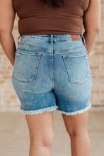 Load image into Gallery viewer, JUDY BLUE Kara High Rise Rigid Magic Button Fly Cutoff Shorts