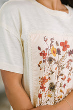 Load image into Gallery viewer, Knee Deep in Flowers We Applique Top
