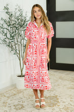 Load image into Gallery viewer, La Femme Hour Collared Button Down Dress