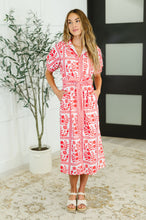 Load image into Gallery viewer, La Femme Hour Collared Button Down Dress