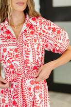 Load image into Gallery viewer, La Femme Hour Collared Button Down Dress