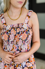 Load image into Gallery viewer, Live Your Best Life Floral Jumpsuit in Retro Floral