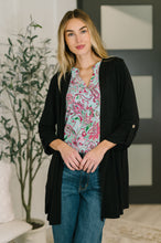 Load image into Gallery viewer, Lizzy Cardigan in Black