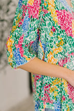 Load image into Gallery viewer, Lizzy Smock Top in Light Multi Painted