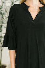 Load image into Gallery viewer, Lizzy Sunday Dress in Black