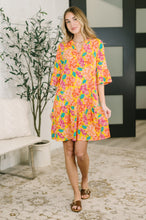 Load image into Gallery viewer, Lizzy Sunday Dress in Leaf Multi Floral