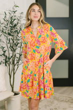 Load image into Gallery viewer, Lizzy Sunday Dress in Leaf Multi Floral