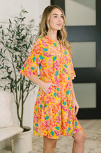 Load image into Gallery viewer, Lizzy Sunday Dress in Leaf Multi Floral