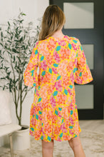 Load image into Gallery viewer, Lizzy Sunday Dress in Leaf Multi Floral