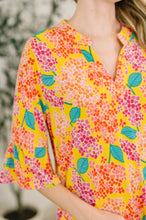 Load image into Gallery viewer, Lizzy Sunday Dress in Leaf Multi Floral