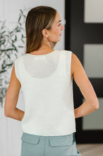 Load image into Gallery viewer, Loose Interpretation Tie Front Knit Vest