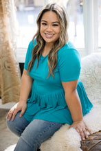 Load image into Gallery viewer, Lost Without You - Jade Peplum