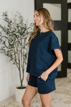 Load image into Gallery viewer, Love on the Loose Quilted Bottoms in Navy