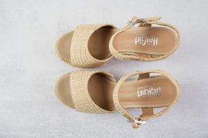 Cheers Raffia Sandals by Corkys