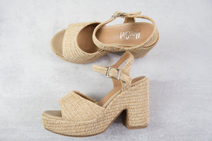 Cheers Raffia Sandals by Corkys