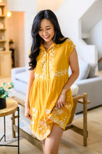 Load image into Gallery viewer, Marigold Embroidered Dress