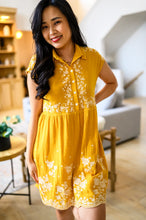 Load image into Gallery viewer, Marigold Embroidered Dress