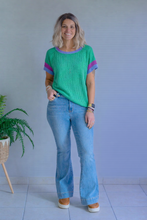 Load image into Gallery viewer, Meadowline Colorblock Top