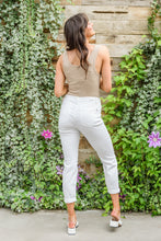 Load image into Gallery viewer, JUDY BLUE Mid-Rise Boyfriend Destroyed White Jeans