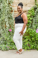 Load image into Gallery viewer, JUDY BLUE Mid-Rise Boyfriend Destroyed White Jeans