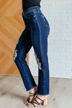 Load image into Gallery viewer, JUDY BLUE High Waist Rigid Magic Heavy Destroy Straight Jeans