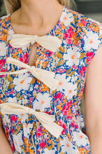Load image into Gallery viewer, Mrs. Dependable Bow Detail Peplum Top