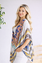 Load image into Gallery viewer, Wildflower Watercolor Kimono