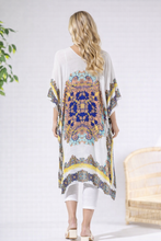 Load image into Gallery viewer, Wildflower Watercolor Kimono