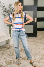 Load image into Gallery viewer, National Beauty Sleeveless Striped Top