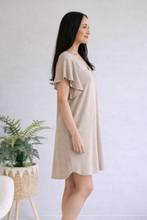 Load image into Gallery viewer, Natural Form Ruffle Dress