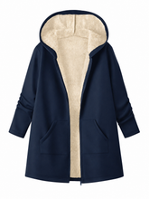Load image into Gallery viewer, Wrapped in Warmth Hooded Coat (multiple color options)