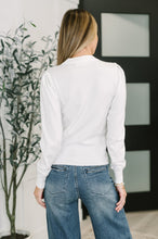 Load image into Gallery viewer, Necessary Closet Space Long Sleeve Top in White