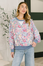 Load image into Gallery viewer, New Opportunities Drop Shoulder Floral Pullover