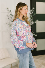 Load image into Gallery viewer, New Opportunities Drop Shoulder Floral Pullover