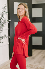 Load image into Gallery viewer, Next to Nothing Top and Bottom Set in Ruby