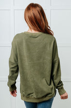 Load image into Gallery viewer, No Plain Jane Oversized Sweatshirt in Green