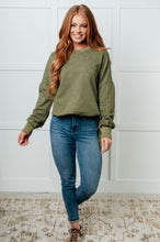 Load image into Gallery viewer, No Plain Jane Oversized Sweatshirt in Green