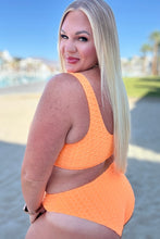 Load image into Gallery viewer, Oh So Orange Swim Bottoms