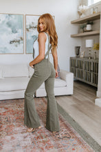 Load image into Gallery viewer, JUDY BLUE Olivia Control Top Release Hem Overalls in Olive
