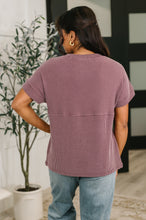 Load image into Gallery viewer, On Repeat Cable Ribbed Knit Tee