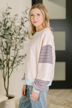 Load image into Gallery viewer, Outside the Lines Oversized Color Block Pullover