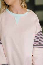 Load image into Gallery viewer, Outside the Lines Oversized Color Block Pullover